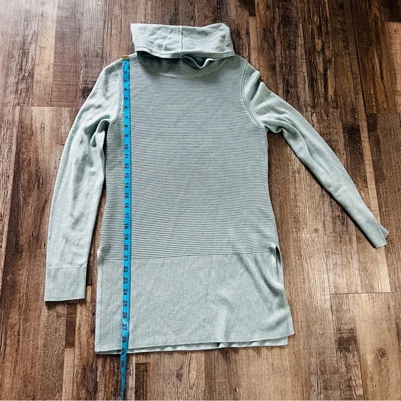 Adrienne Vittadini Turquoise Knit Cowl Neck Sweater Size S NWOT - Picture 9 of 10